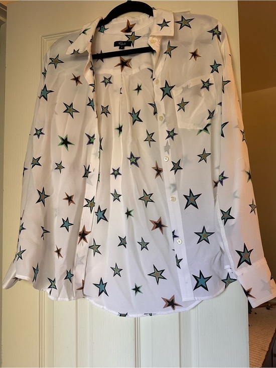 Rails Tops - Womens Rails size Small star button up blouse